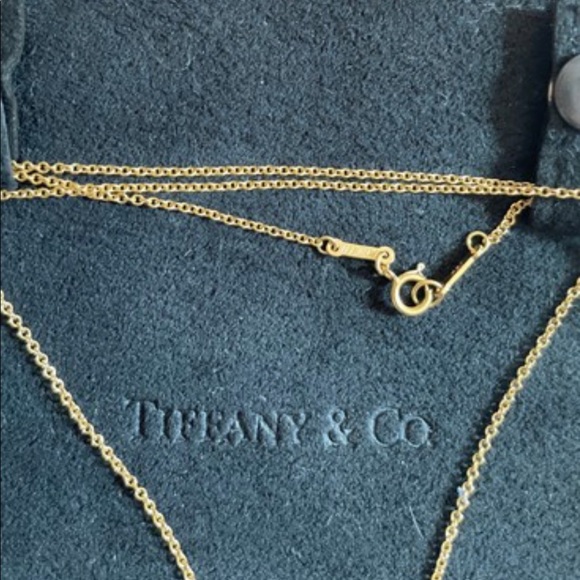 Authentic Tiffany & Co Open Heart Pendant - Picture 4 of 5